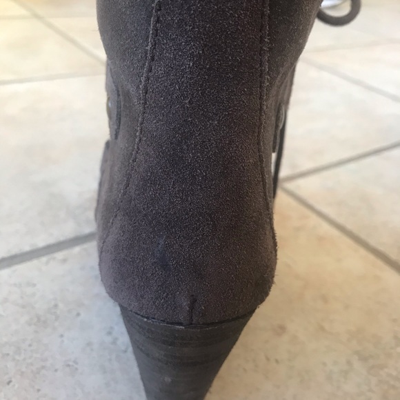 Diba brown suede booties - Picture 6 of 8